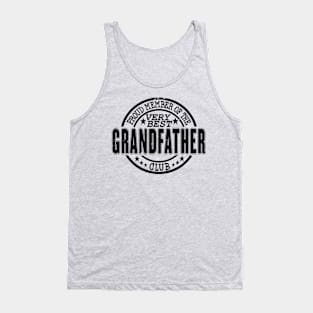 Proud Member of the Very Best Grandfather Club Tank Top